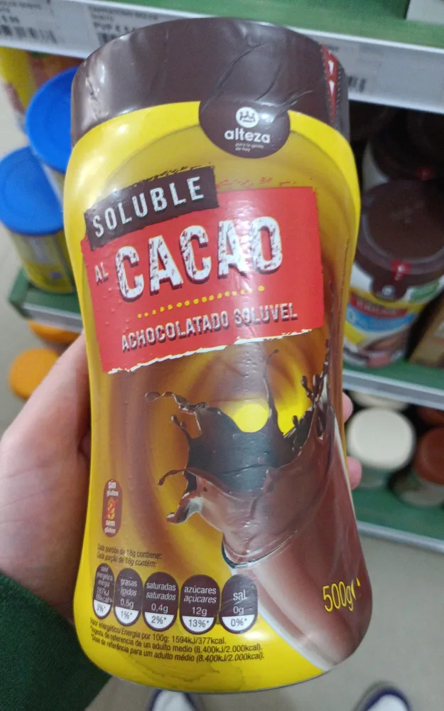 Cacao soluble