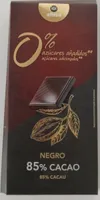 Chocolate negro 85% cacao 0%