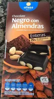 Chocolate negro con almendras