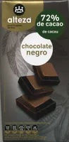 Tableta de chocolate negro 72% cacao