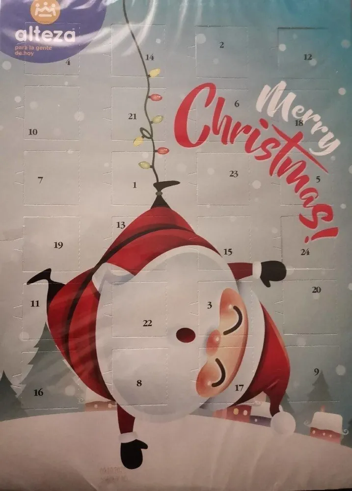 Merry christmas calendario de adviento
