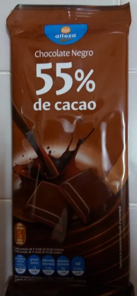 Chocolate negro 55% de cacao