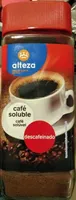 Café soluble descafeinado