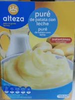 Puré de patata con leche