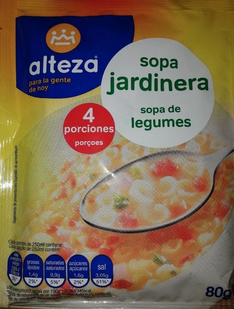 Sopa jardinera