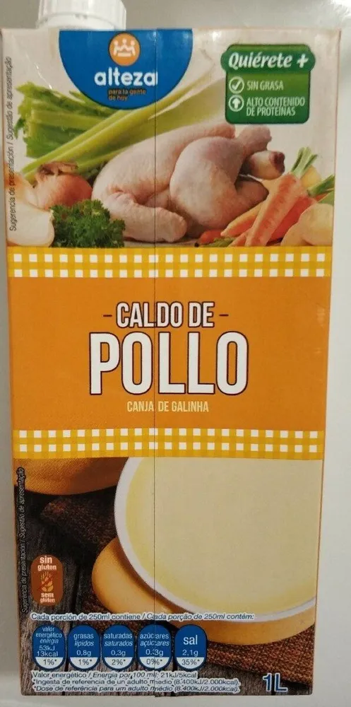 Caldo de pollo
