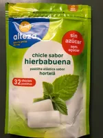Chicle sabor hierbabuena
