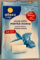 Chicle sabor menta suave