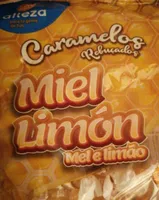 Caramelos miel limón