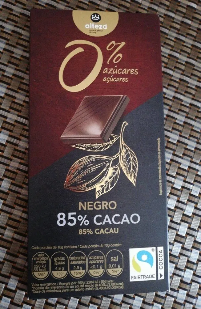 Cacao negro 85