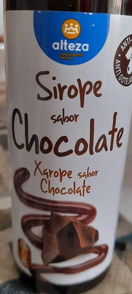 Sirope sabor chocolate