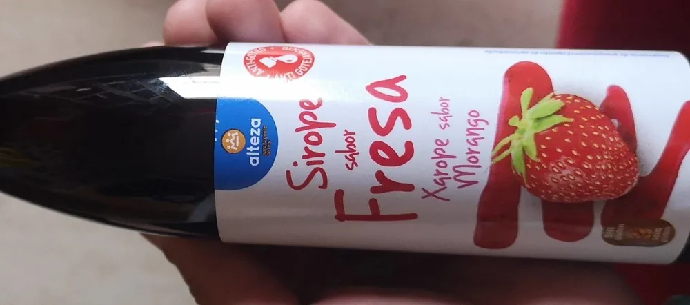Sirope sabor Fresa
