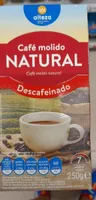 Café molido natural descafeinado