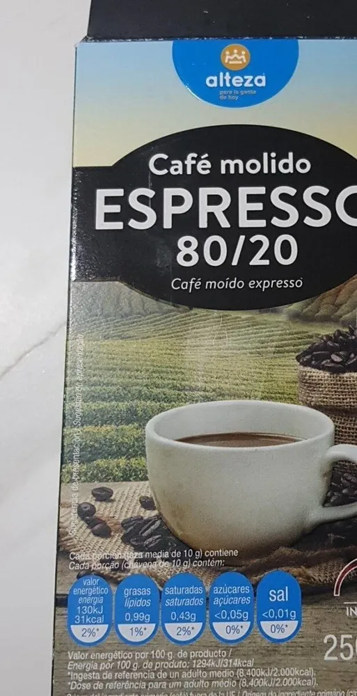 Café molido espresso