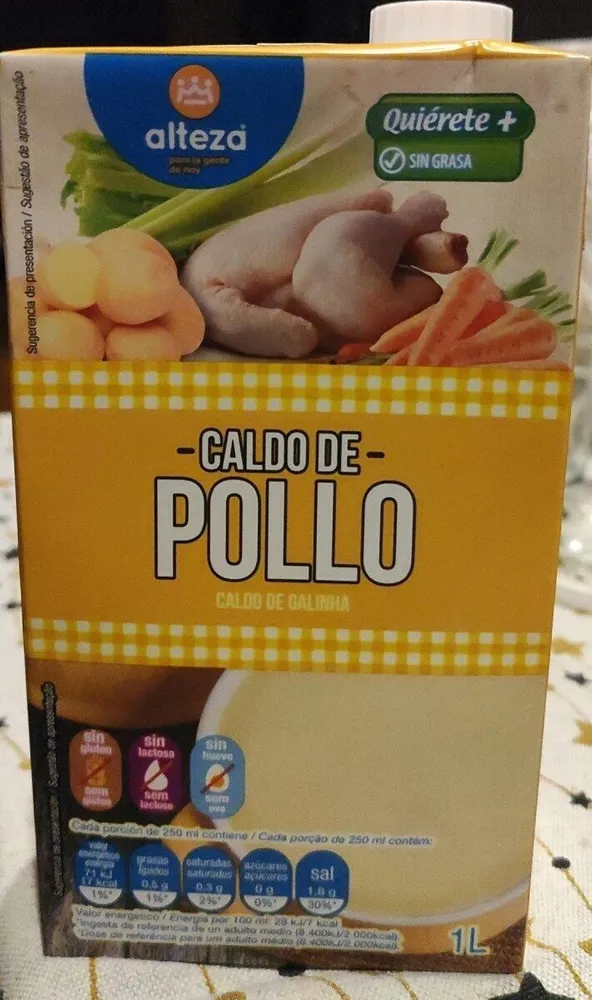 Caldo de pollo