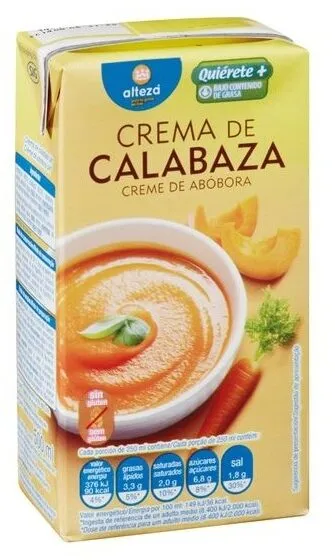 Crema de calabaza