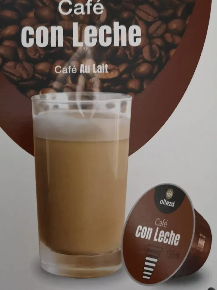 Capsulas Café con Leche