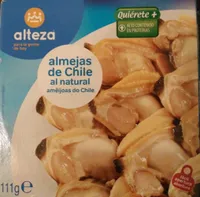 Almejas de Chile al natural