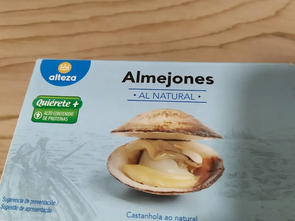 Almejones al natural