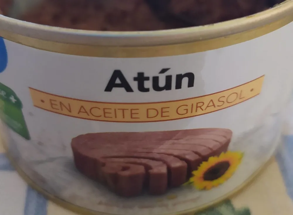 Atun en aceite de guirasol
