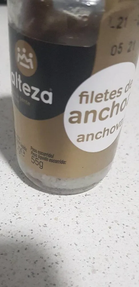 Anchoas en aceite de oliva
