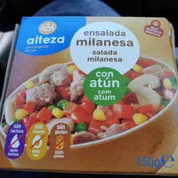 Ensalada milanesa con atún