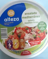 Ensalada mediterranea con atún