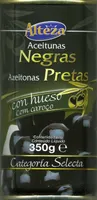 Aceitunas negras con hueso
