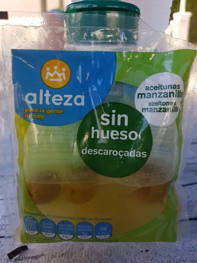 Aceitunas sin hueso