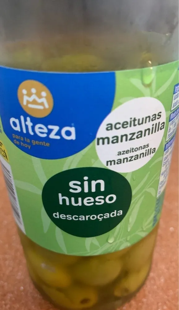 Aceitunas Sin hueso manzanilla
