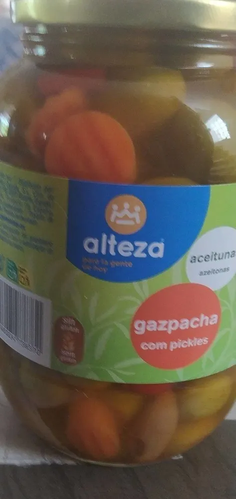 Aceitunas gazpacha