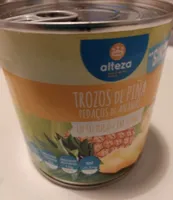 Trozos de piña