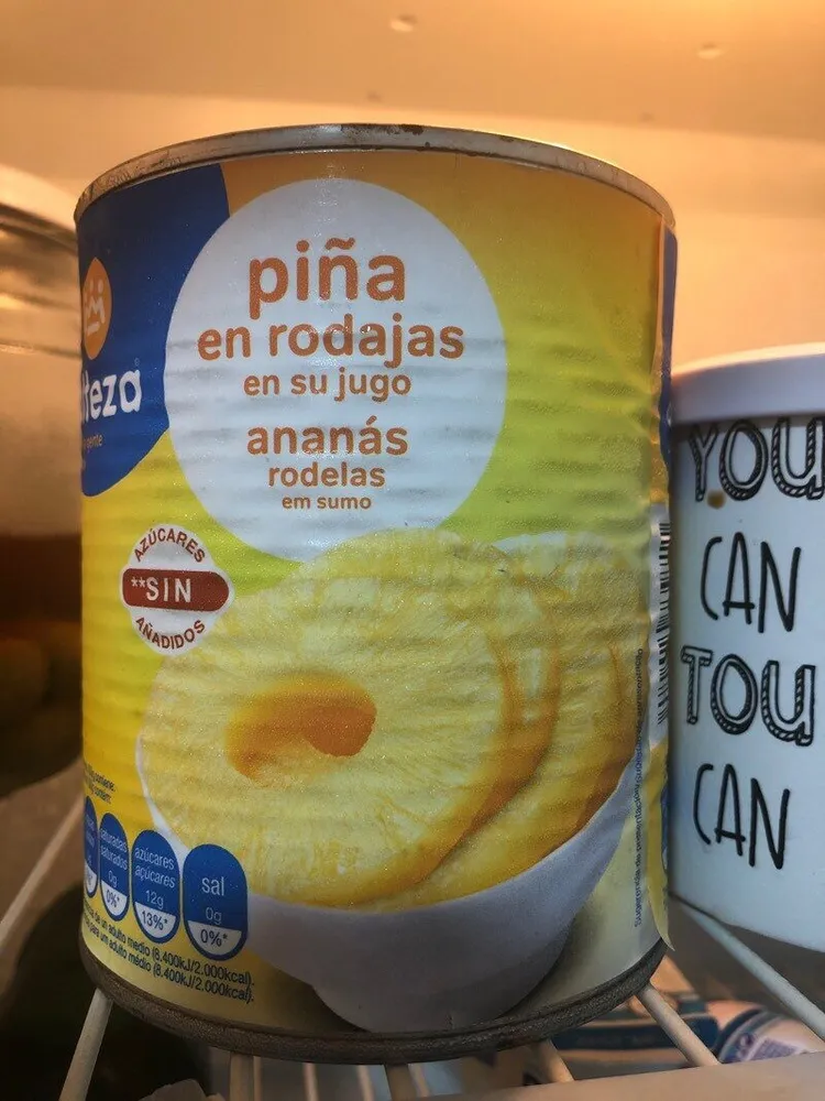 Piña en rodajas