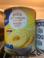 Piña en rodajas