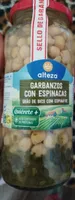 Garbanzos con espinacas