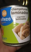 Champiñones laminados