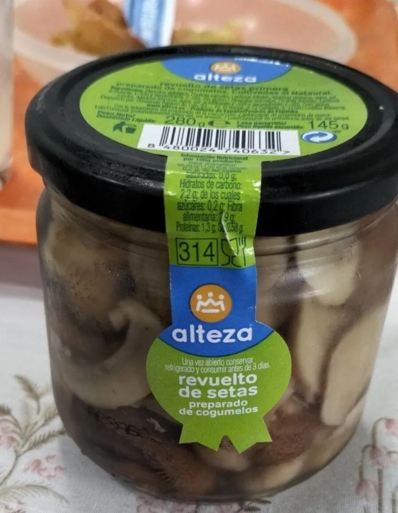 Revuelto de setas primera