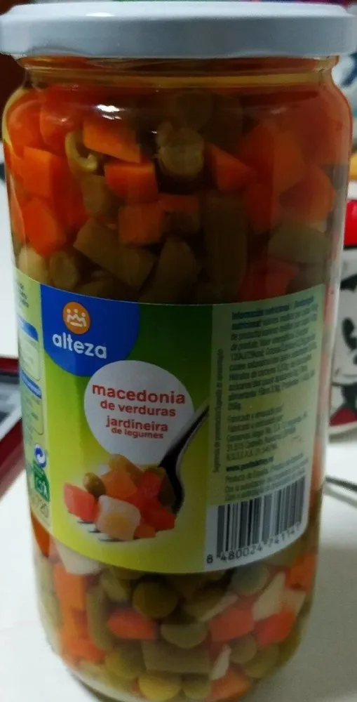 Macedonia de verduras
