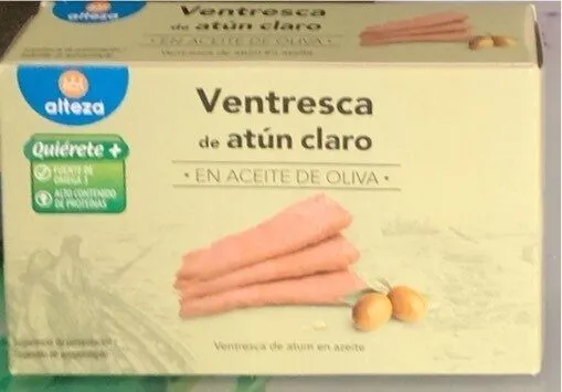 Ventresca de atún en aceite de oliva