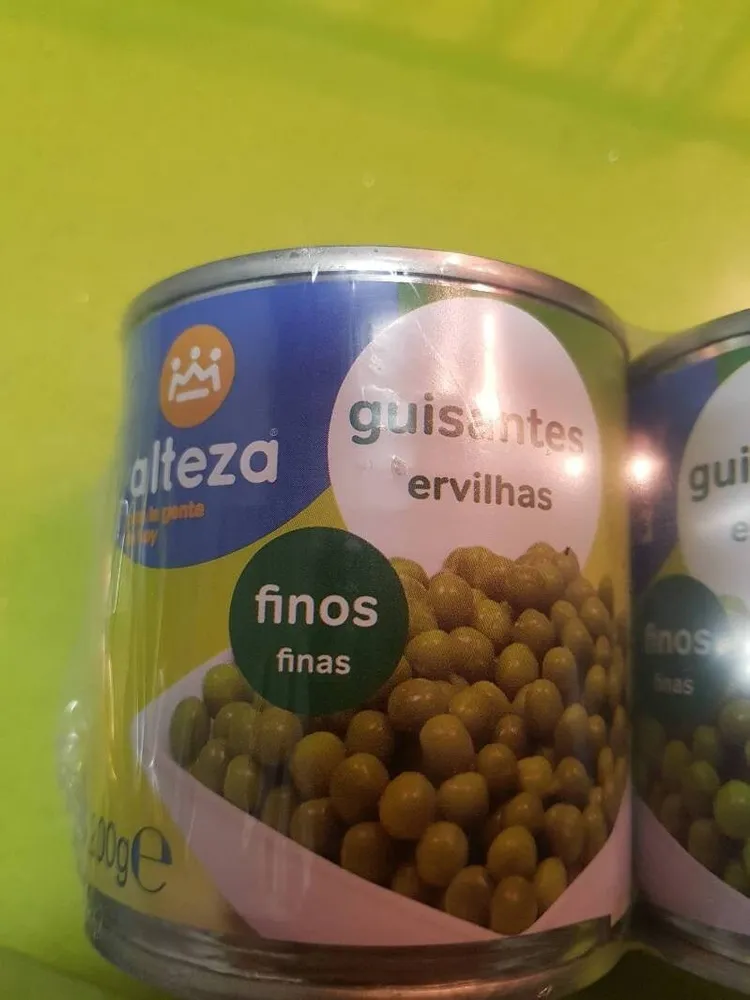 Guisantes finos