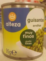 Guisantes muy finos