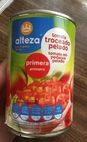 Tomate troceado pelado