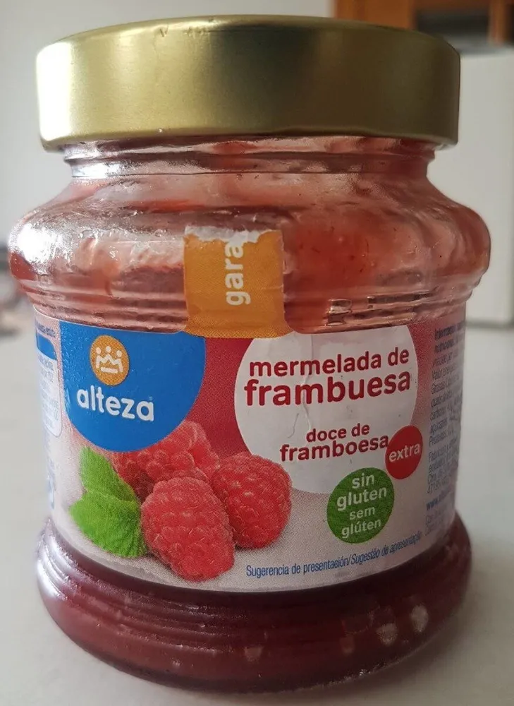 Mermelada de frambuesa