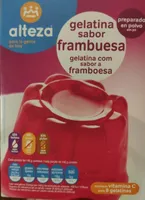 Gelatina sabor frambuesa