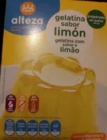 Gelatina sabor limón - Preparado en polvo