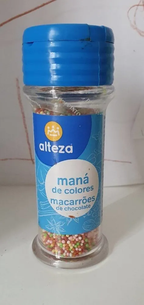 Bolas de chocolate de colores