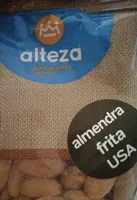 Almendra sin piel frita y salada