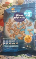 Pipas tostadas con sal