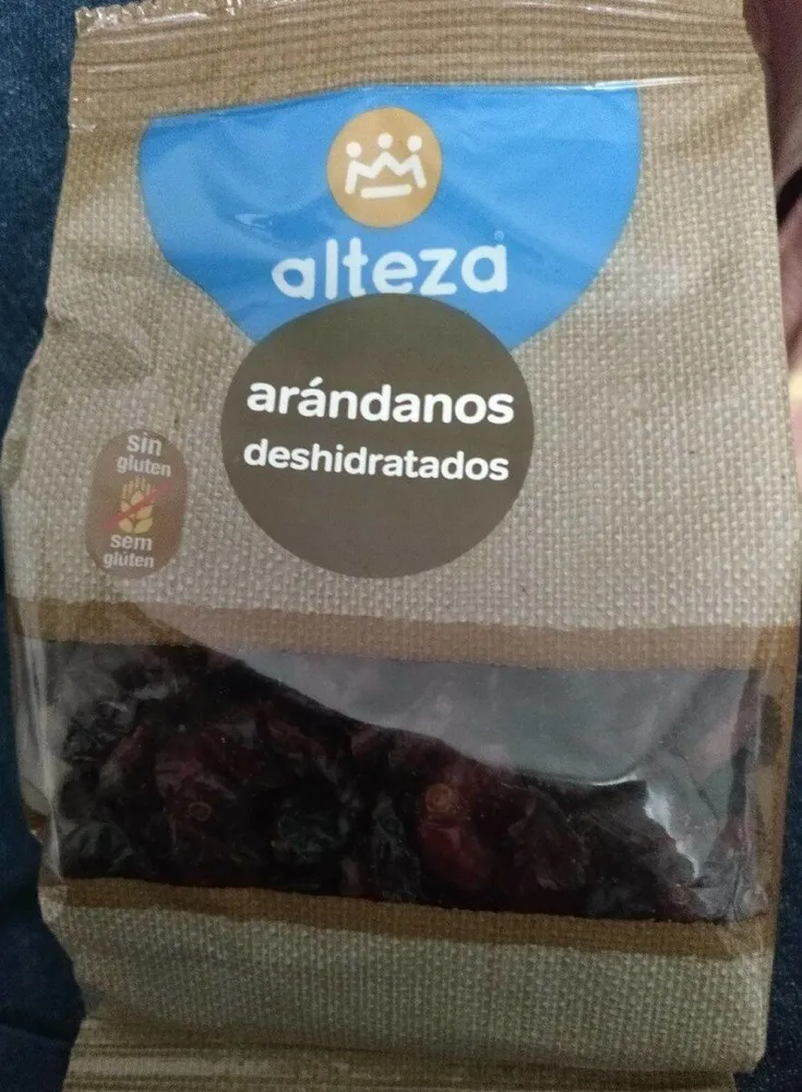 Arándanos deshidratados