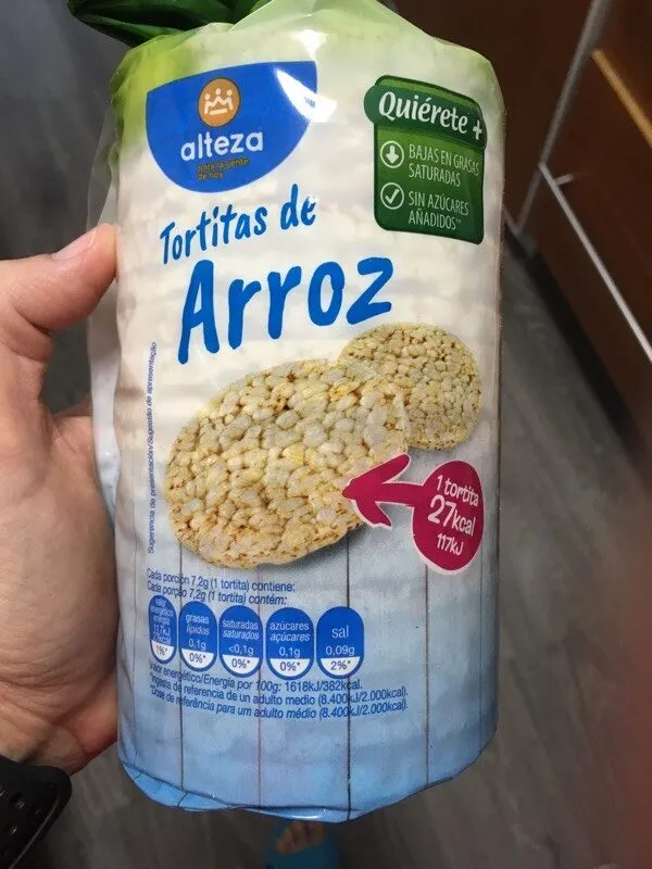 Tortitas de arroz